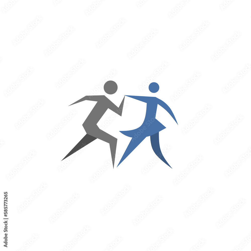 international dance day icon, simple icon dance with elegance concept international dance day icon, simple icon dance with elegance concept