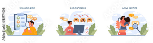 Human resources manager soft skills set. HR agent competencies