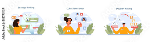Human resources manager soft skills set. HR agent competencies