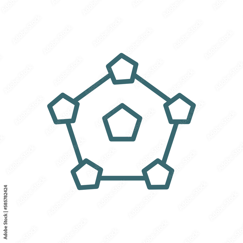 item interconnections icon. Thin line item interconnections icon from business and finance collection. Outline vector isolated on white background. item interconnections icon. Thin line item interconnections icon from business and finance collection. Outline vector isolated on white background.