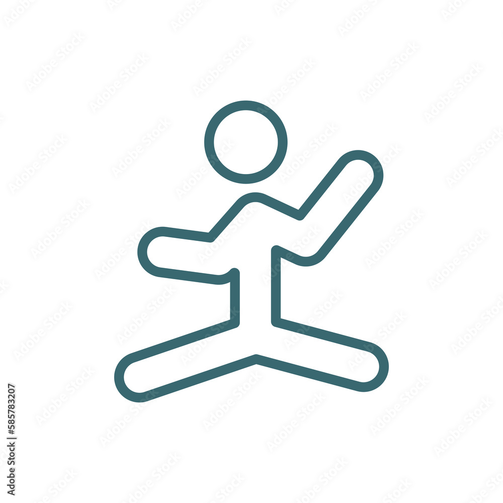 silly human icon. Thin line silly human icon from feeling and reaction collection. Outline vector isolated on white background. Editable silly human symbol can be used web and mobile silly human icon. Thin line silly human icon from feeling and reaction collection. Outline vector isolated on white background. Editable silly human symbol can be used web and mobile