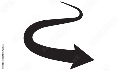 Direction Arrow, Business Arrow on transparent background PNG