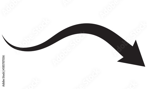 Direction Arrow  Business Arrow on transparent background PNG