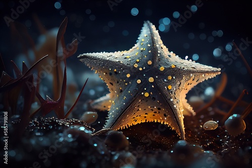 starfish in the night