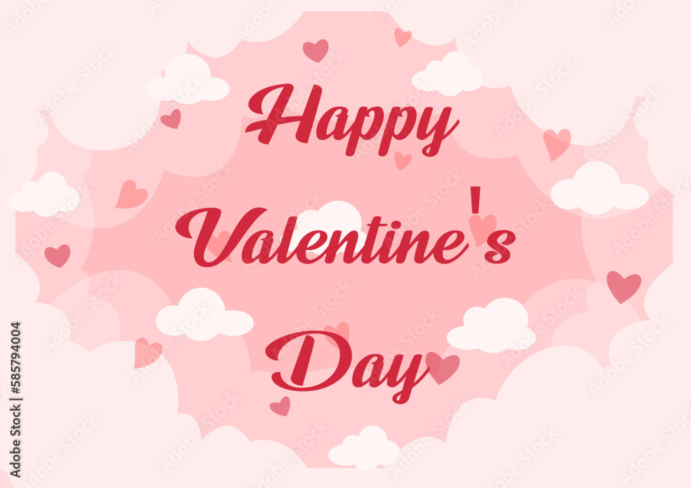 happy valentine's day card vector design happy valentine's day card vector design