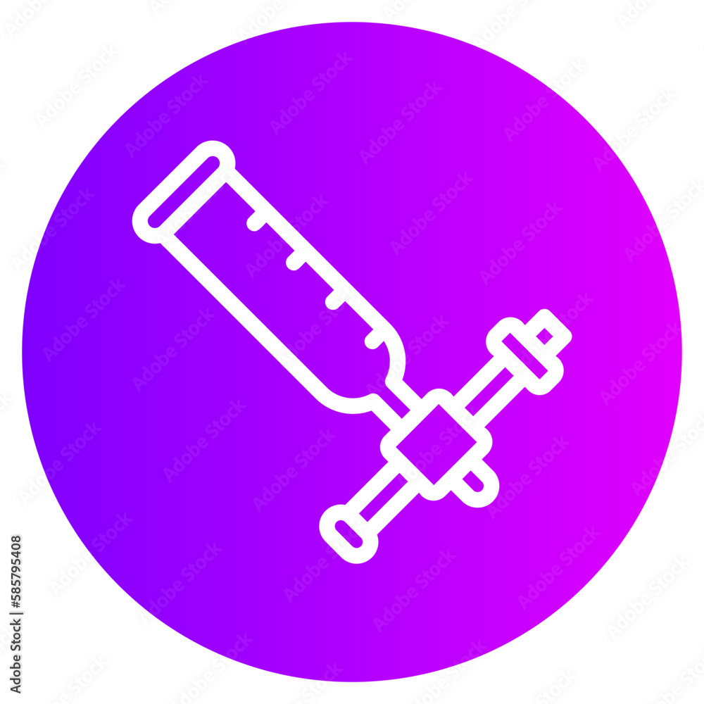 burette gradient icon burette gradient icon