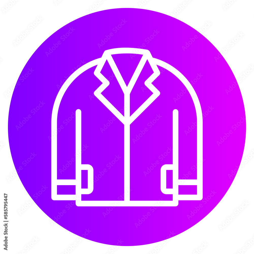 lab coat gradient icon lab coat gradient icon