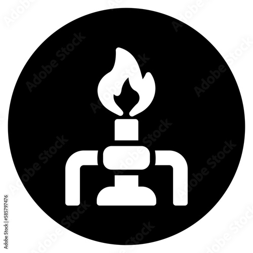 burner glyph icon