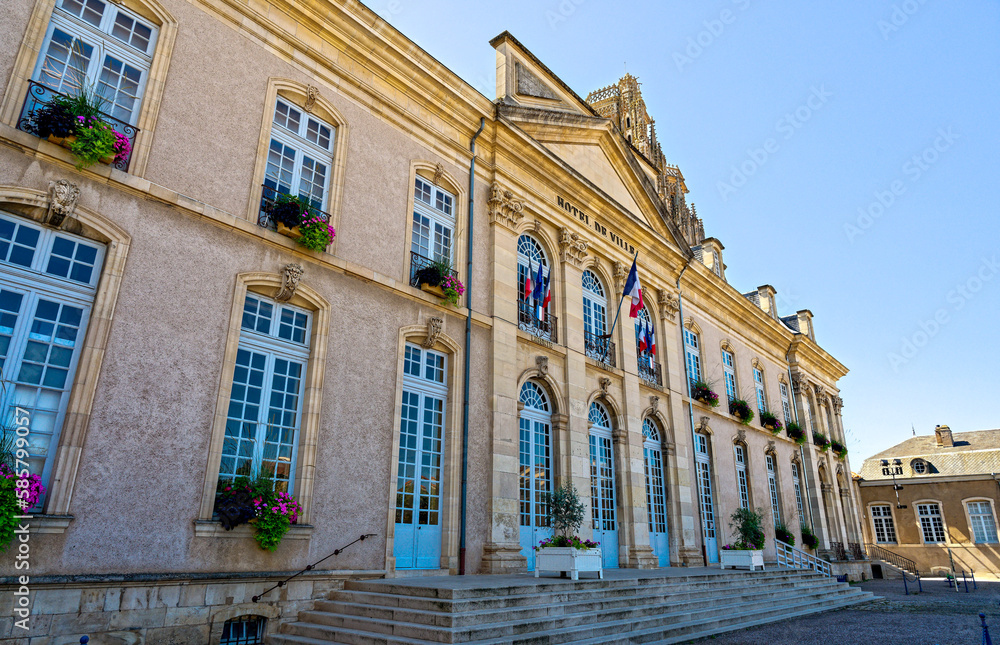 Naklejka premium Hotel de ville de Toul , Meurthe-et-Moselle, grand est, France