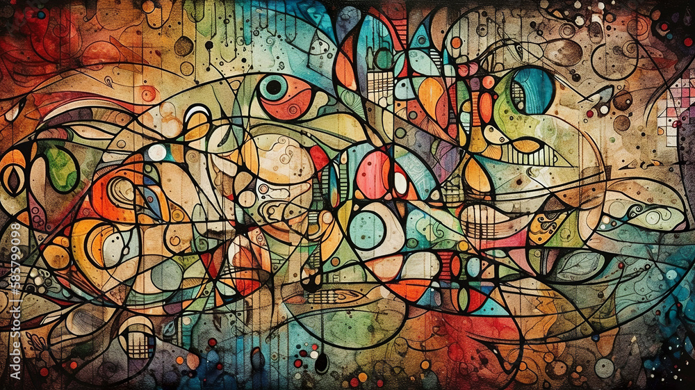 Abstract wallpaper, Generative AI Abstract wallpaper, Generative AI