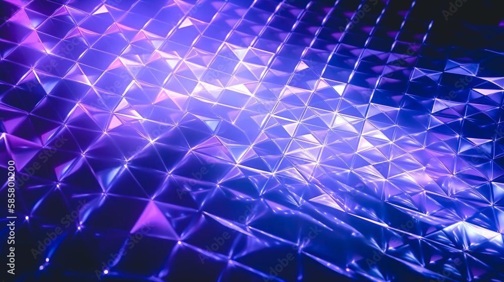 Abstract blue background from a brilliant mosaic pattern, generative AI. Abstract blue background from a brilliant mosaic pattern, generative AI.