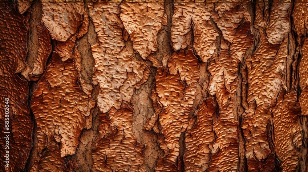 Fototapeta premium The bark of a tree