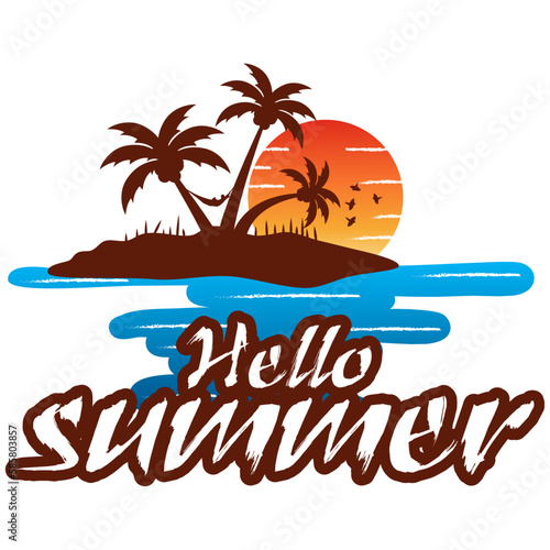 summer holiday background