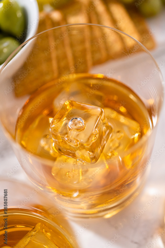 Scotch on the rocks Scotch on the rocks