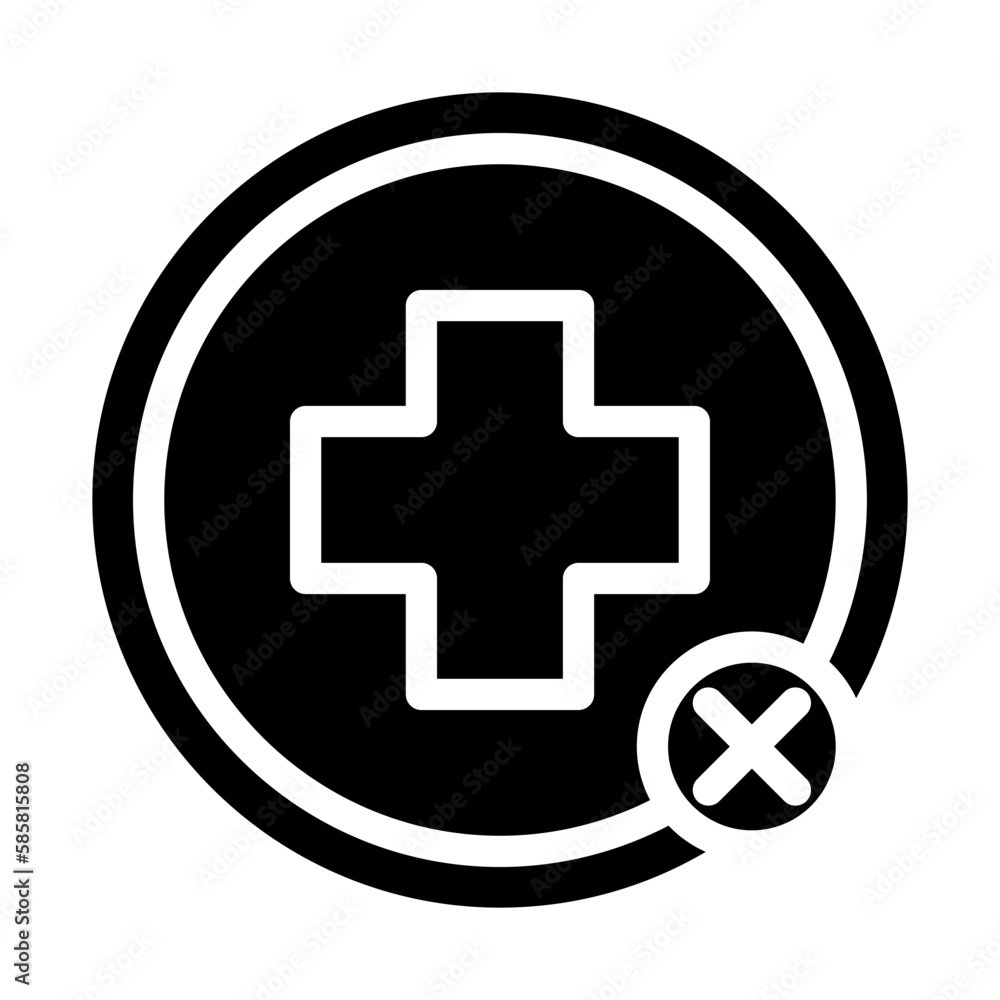 Fototapeta premium hospital cross