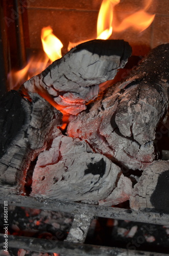 barbecue fire