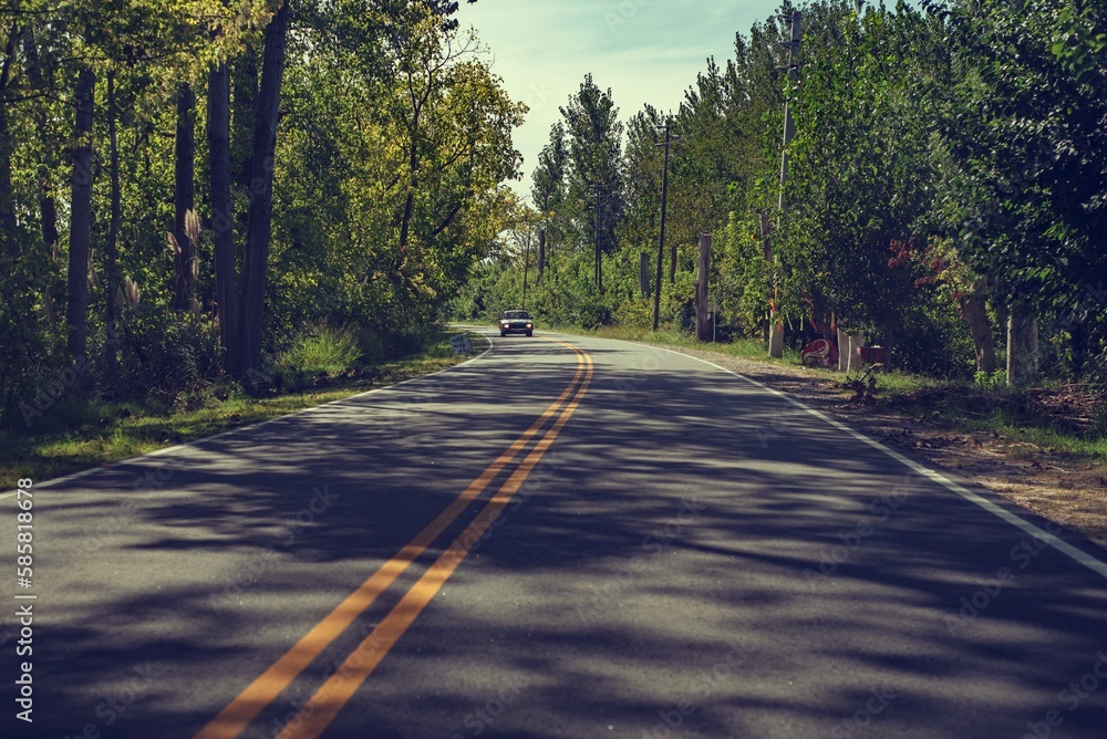 Fototapeta premium Carretera de Escobar, Argentina