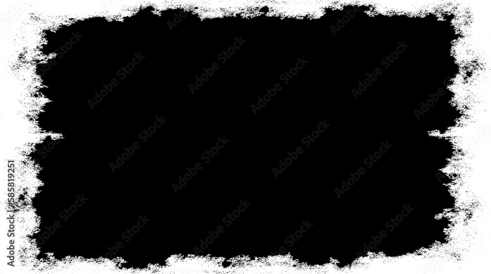 Fototapeta premium Scratched Frame. Grunge Urban Background Texture Vector. Dust Overlay. Distressed Grainy Grungy Framing Effect. Distressed Backdrop Vector Illustration. EPS 10.
