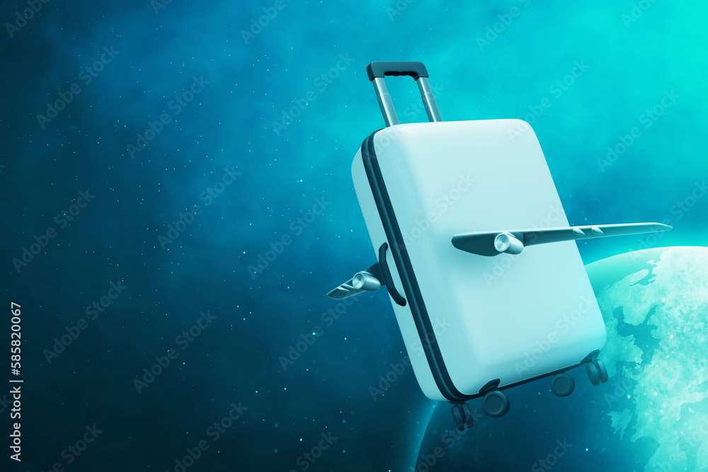 Travel concept on 3d illustration Travel concept on 3d illustration