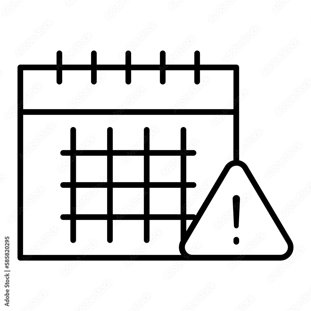 Calendar Outline Icon