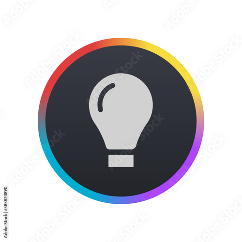 Lightbulb - Pictogram (icon) 