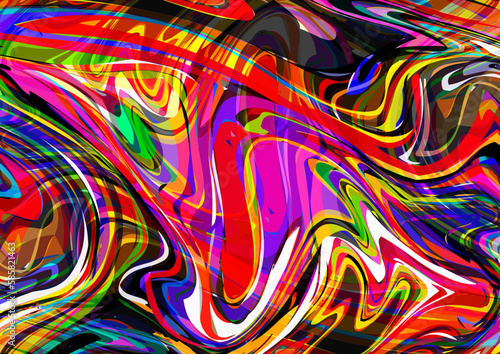 trippy psychedelic colorful abstract background