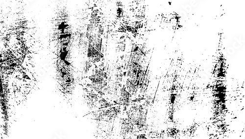 Wallpaper Mural Scratched Grunge Urban Background Texture Vector. Dust Overlay Distress Grainy Grungy Effect. Distressed Backdrop Vector Illustration. Isolated Black on White Background. EPS 10. Torontodigital.ca