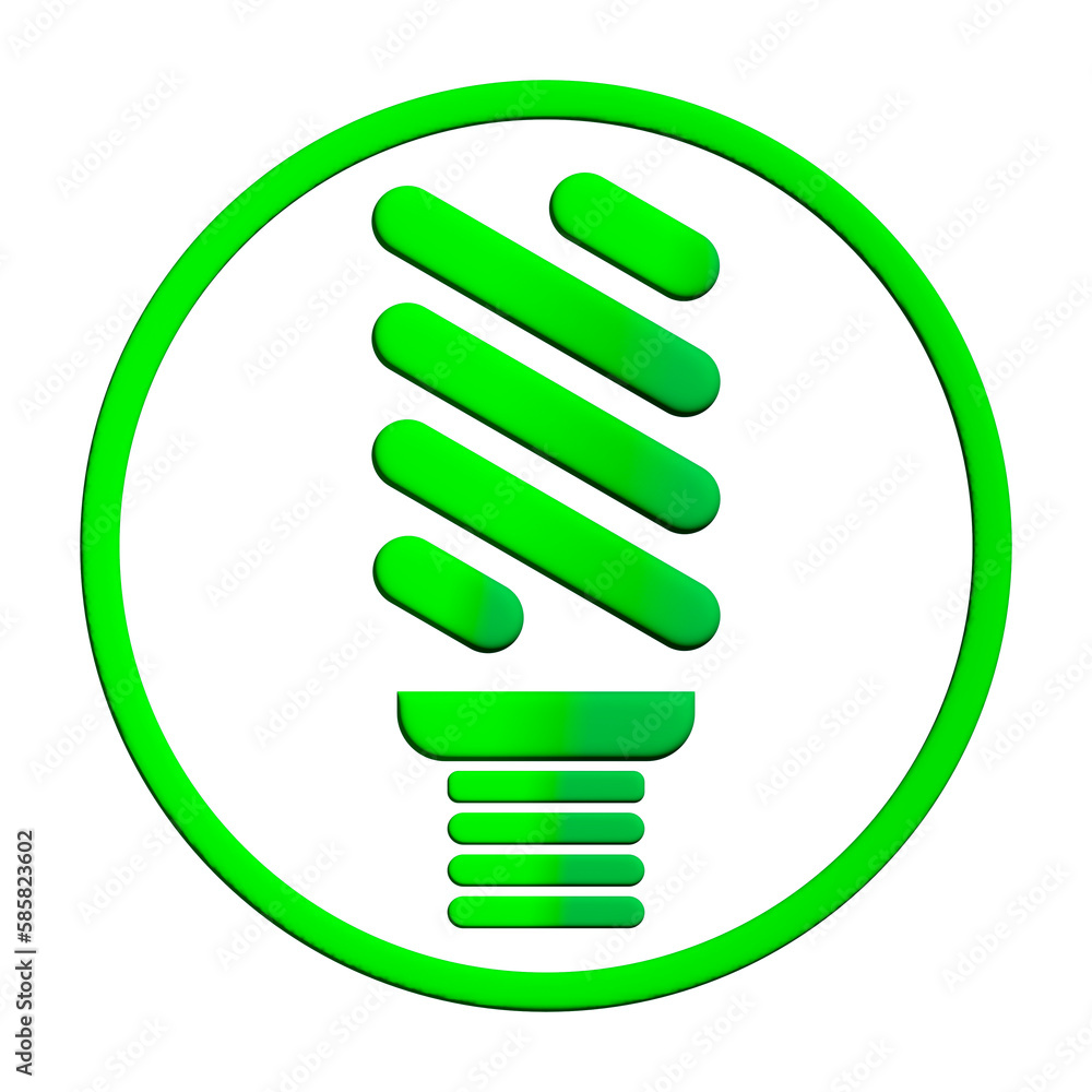 3D Eco light bulb. Eco friendly glass bulb with green leaf inside. Vector lamp isolated. Illustration eco energy green, electricity renewable. 3D Eco light bulb. Eco friendly glass bulb with green leaf inside. Vector lamp isolated. Illustration eco energy green, electricity renewable.
