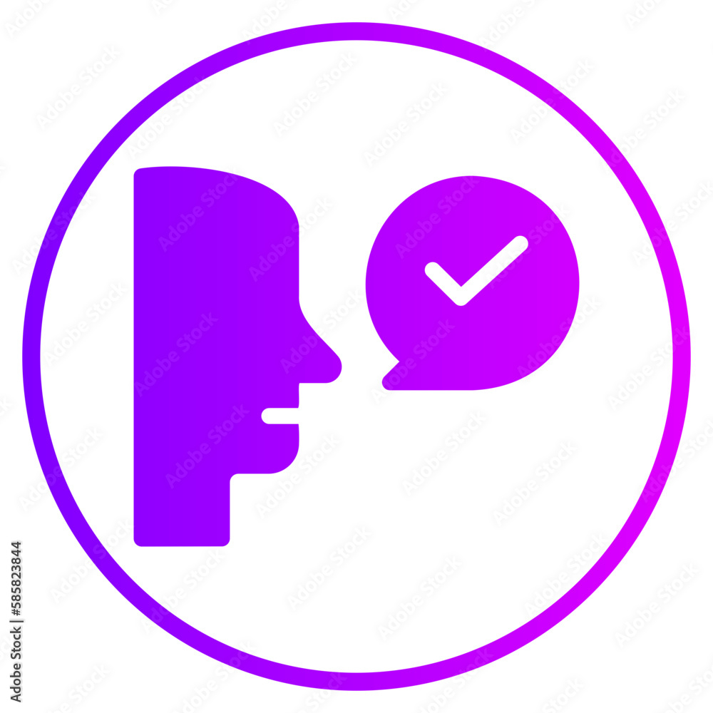 pronunciation gradient icon pronunciation gradient icon