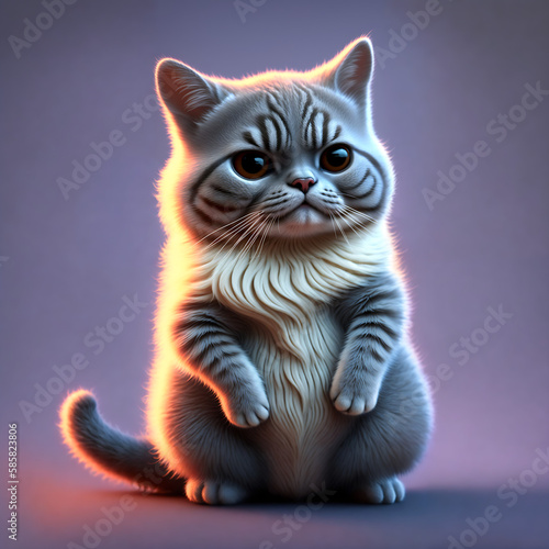 grey kitten
