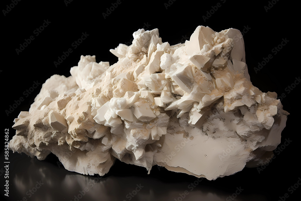 Gypsum Found globally Calcium sulfate mineral, used in construction