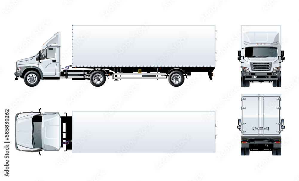 Truck isolated on white background. PNG format with transparency
Truck isolated on white background. PNG format with transparency