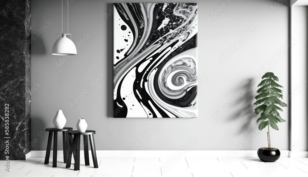 interior of a room created using AI Generative Technology interior of a room created using AI Generative Technology