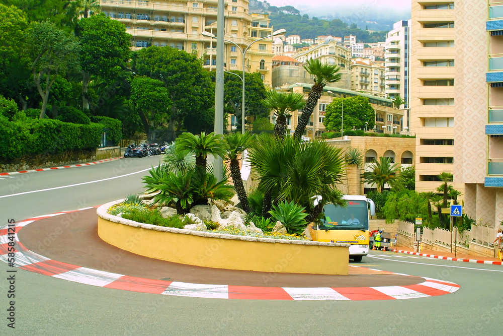 Famous Formula One hairpin (