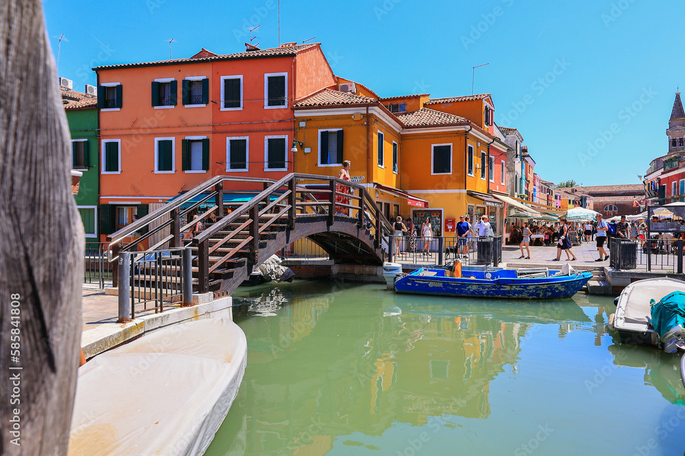 Insel Burano bei Venedig