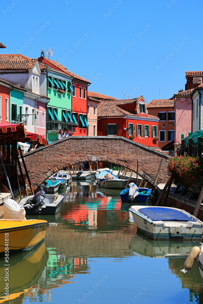 Insel Burano bei Venedig