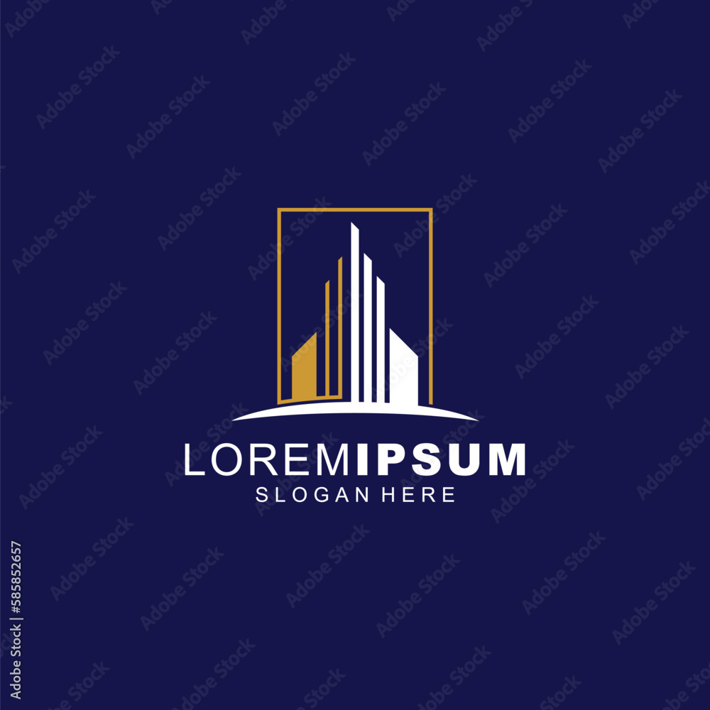 real estate modern logo real estate modern logo