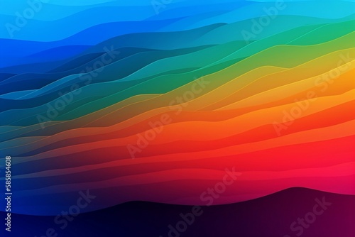 kleurrijke desktop achtergrond voor desktop of tablet photo