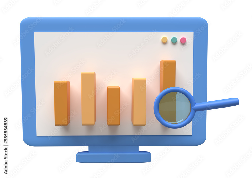 graph on screen graph on screen