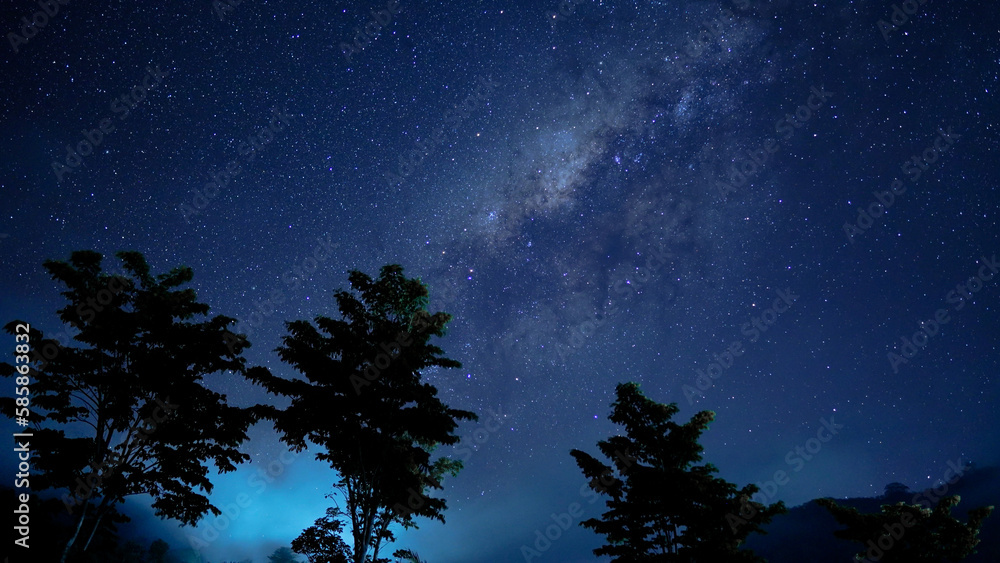 view of the milky way