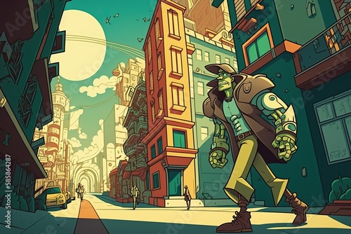 cartoons , generative artificial intelligence