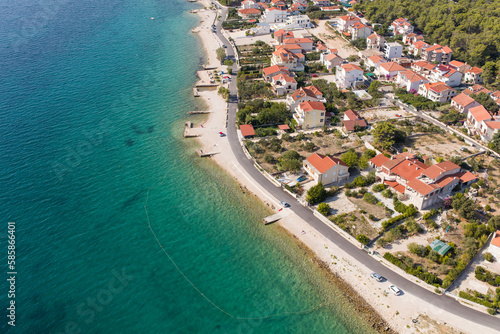 Fototapeta Naklejka Na Ścianę i Meble -  aerial view of the Croatia