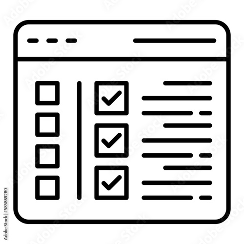 Campaign Setup Outline Icon