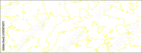 Marble pattern yellow and white marble texture background. Marbling texture design for banner, invitation, headers, print ads, packaging design template. Marble and golden line background. 