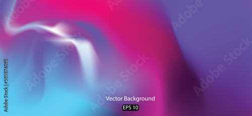 Abstract blurred gradient mesh background in bright Colorful smooth Easy editable Soft color Vector illustration in EPS10. Wallpaper, Background , Banner, Card, Book Illustration, landing page