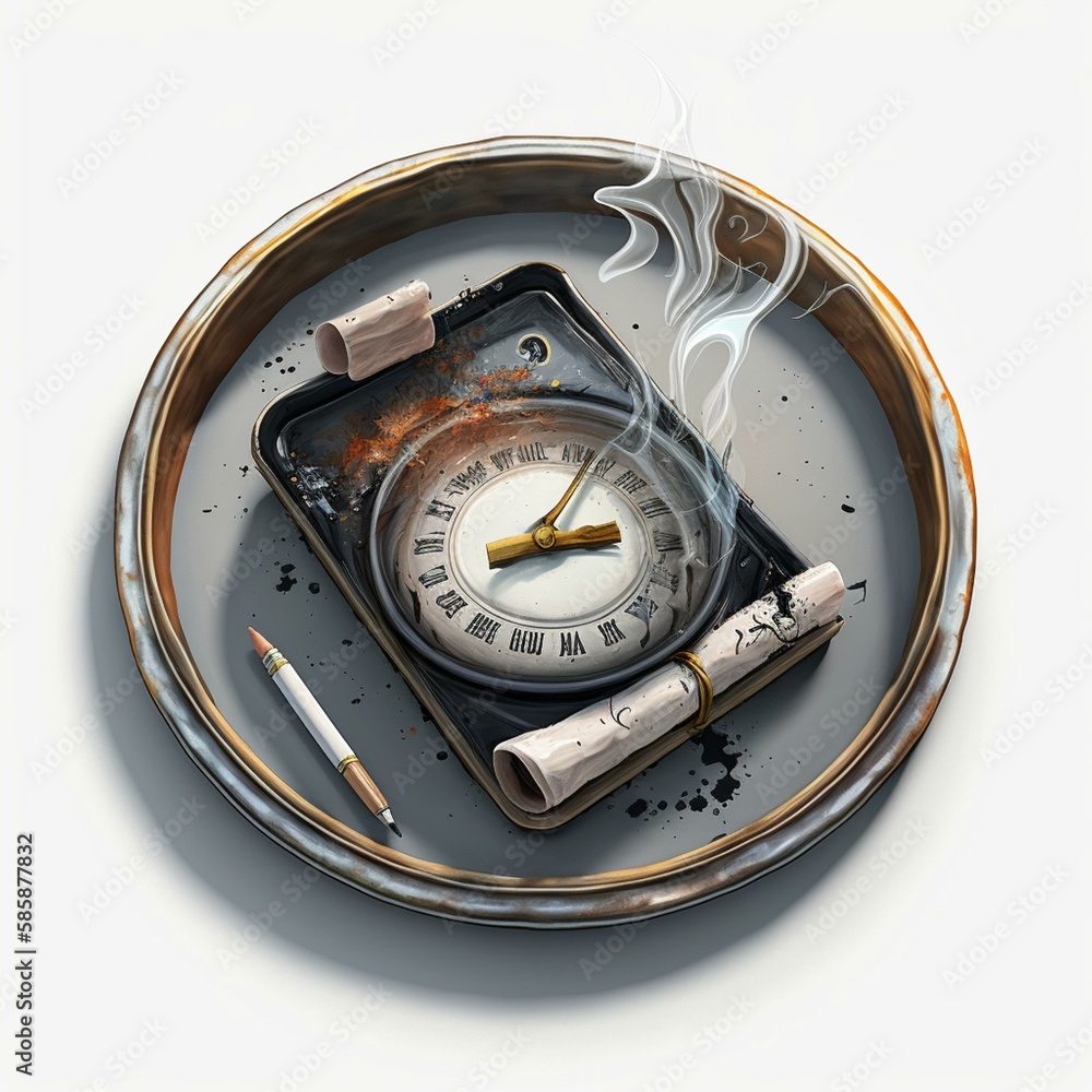 Fototapeta premium Aschenbecher / Ashtray