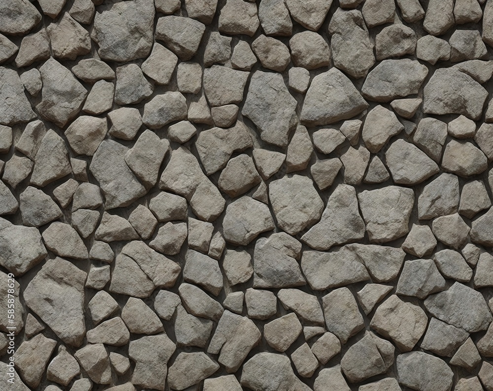 stone wall texture background, rock pattern. Generative AI stone wall texture background, rock pattern. Generative AI