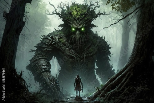 Guardian of the Forest's Forgotten Lore Generative AI