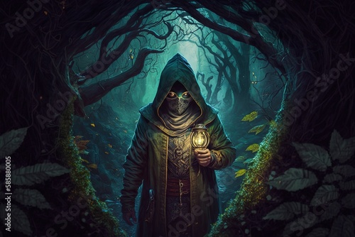 Into the Mystic Vale: A Search for Magic from a Masked Thief Generative AI