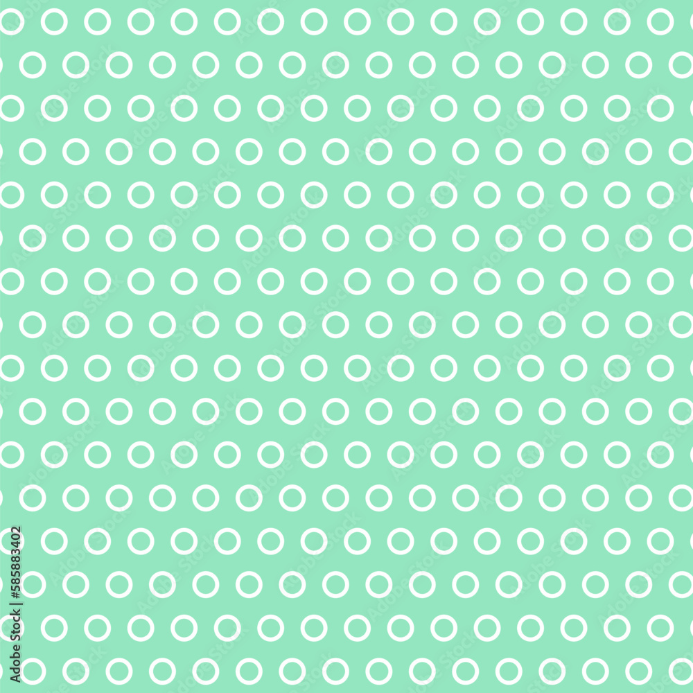 Seamless stylish Pattern in the shape of a circle. Vector. For printing on fabric, wallpaper, cover, wrapping paper, interior decor, textiles and other users. Casual cute white circle texture
